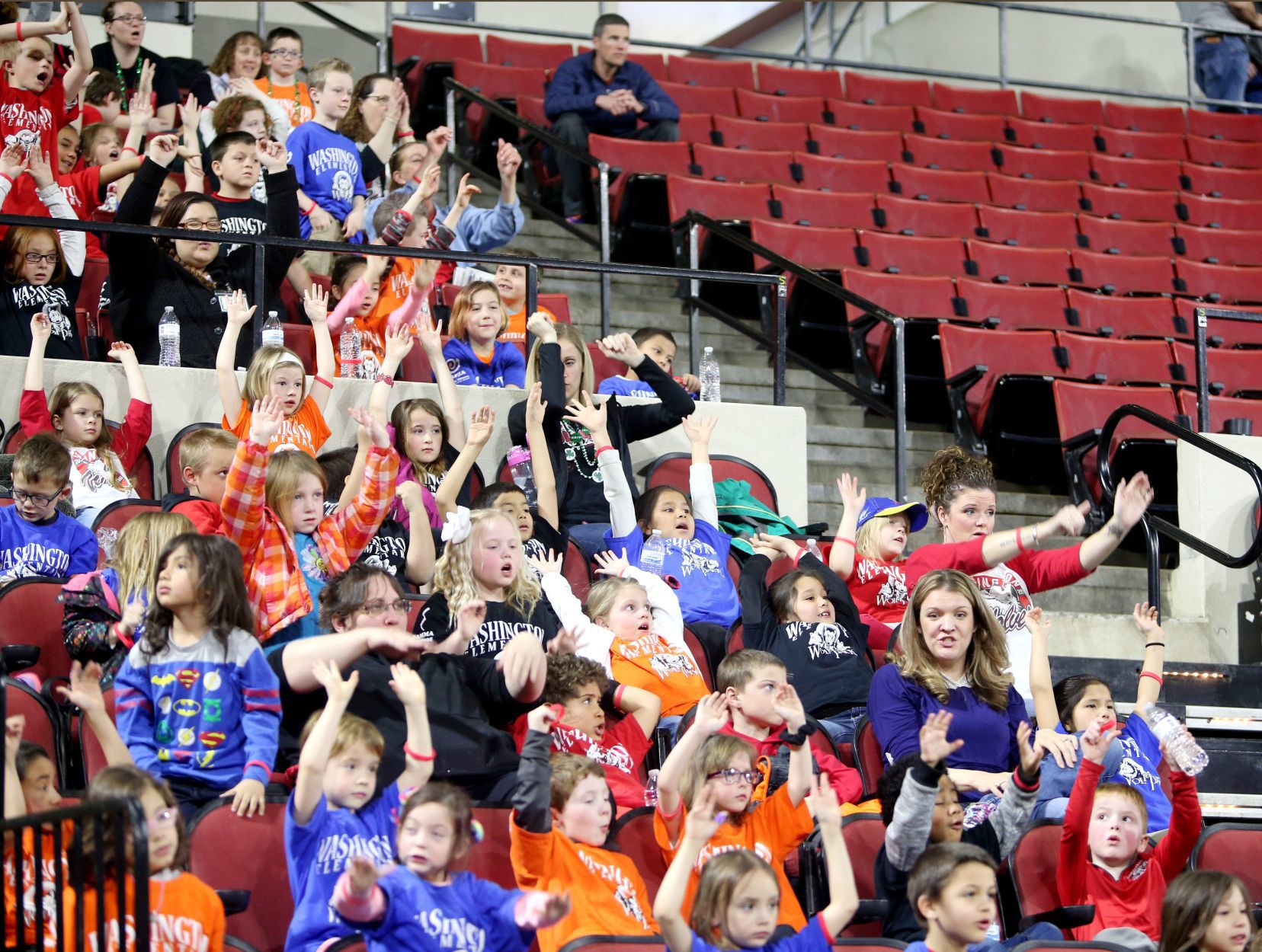 Washington Elementary students